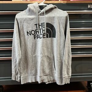 The North Face Light Gray Hoodie for Men